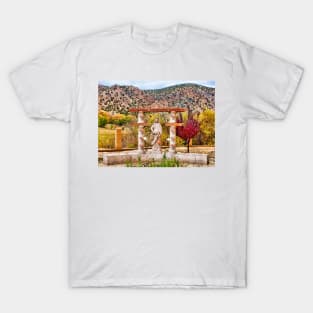 El Santuario de Chimayo Sculpture Garden 3 T-Shirt